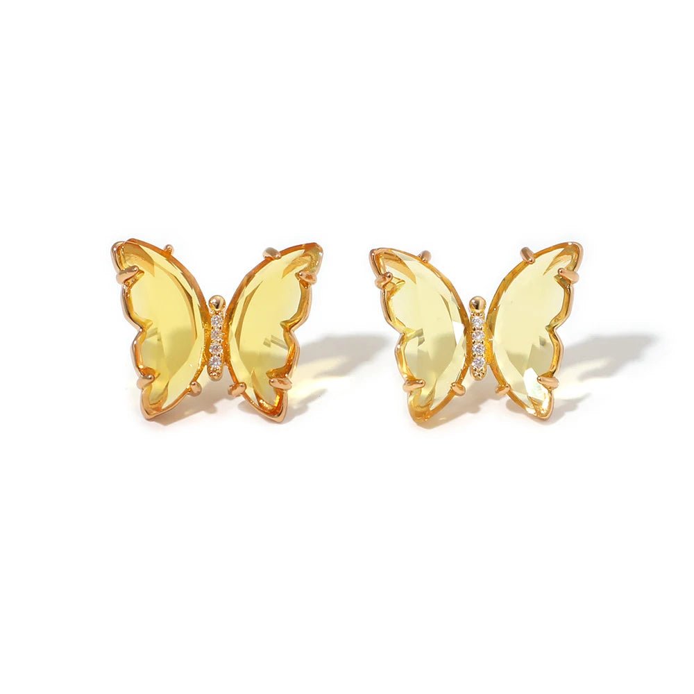 💎 Boucles d'Oreilles Zircon Carrées Brillantes Femme - Élégance Moderne - FoytiShop