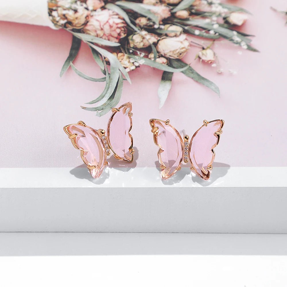 💎 Boucles d'Oreilles Zircon Carrées Brillantes Femme - Élégance Moderne - FoytiShop