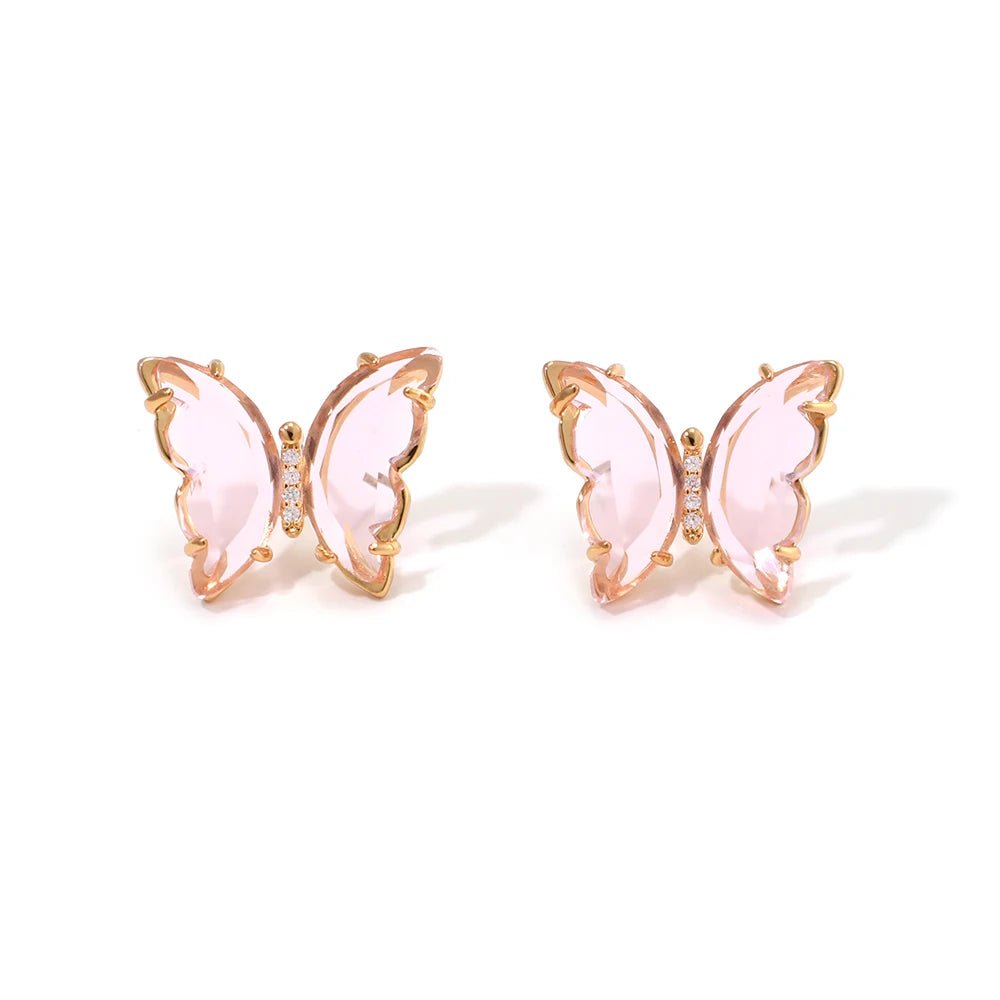 💎 Boucles d'Oreilles Zircon Carrées Brillantes Femme - Élégance Moderne - FoytiShop