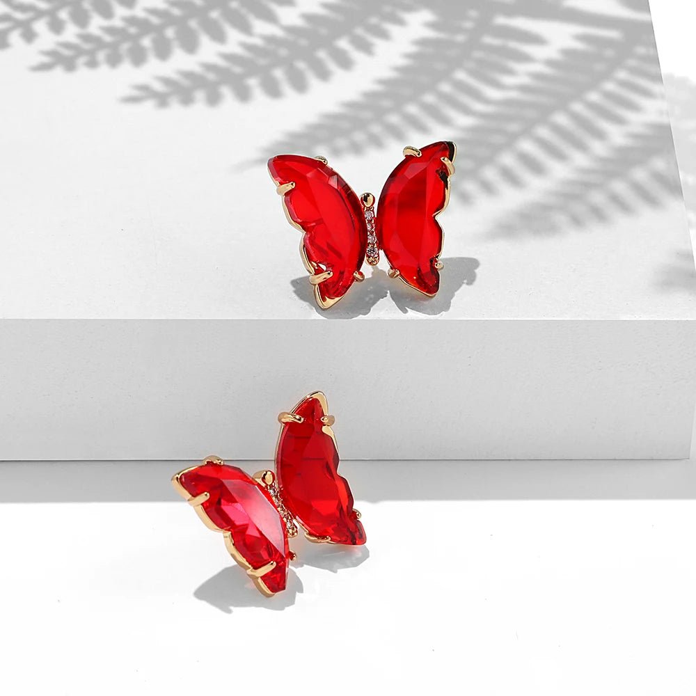 💎 Boucles d'Oreilles Zircon Carrées Brillantes Femme - Élégance Moderne - FoytiShop