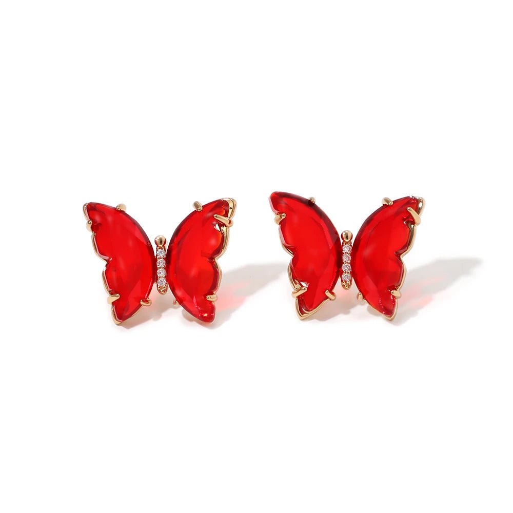 💎 Boucles d'Oreilles Zircon Carrées Brillantes Femme - Élégance Moderne - FoytiShop