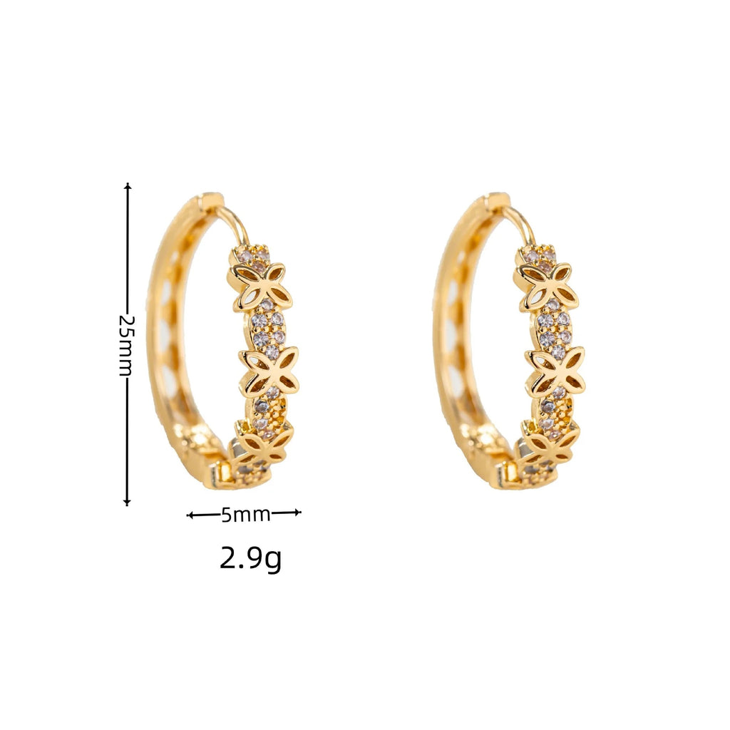 💎 Boucles d'Oreilles Zircon Goutte Luxe Femme - Élégance Premium - FoytiShop