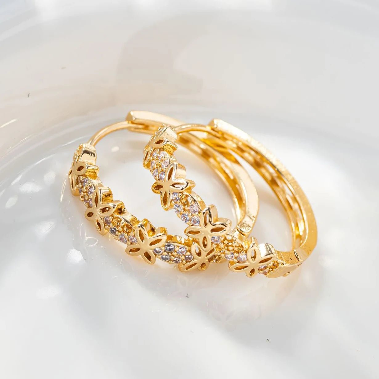 💎 Boucles d'Oreilles Zircon Goutte Luxe Femme - Élégance Premium - FoytiShop