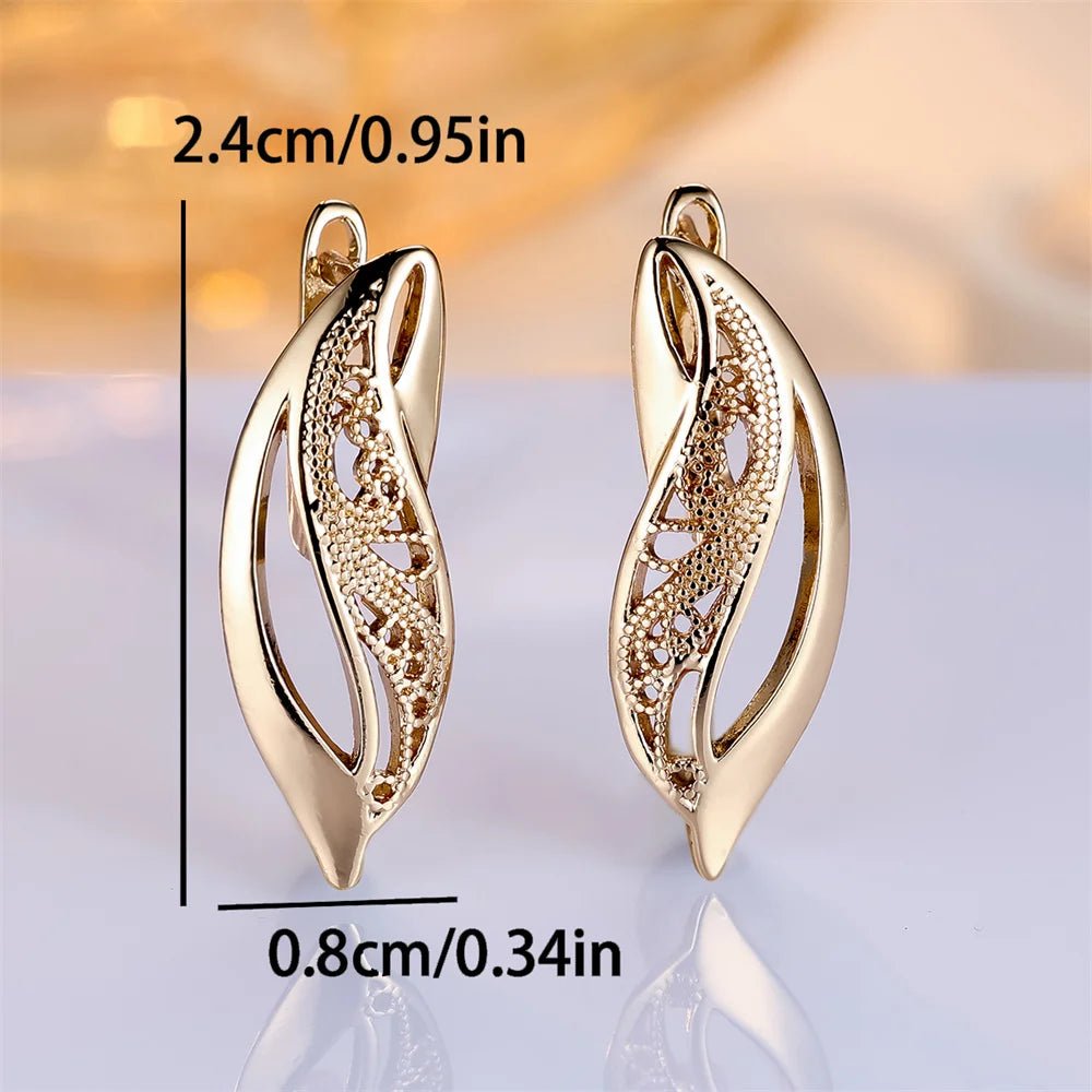 💎 Boucles d'Oreilles Zircon Luxe Femme - Élégance Premium - FoytiShop