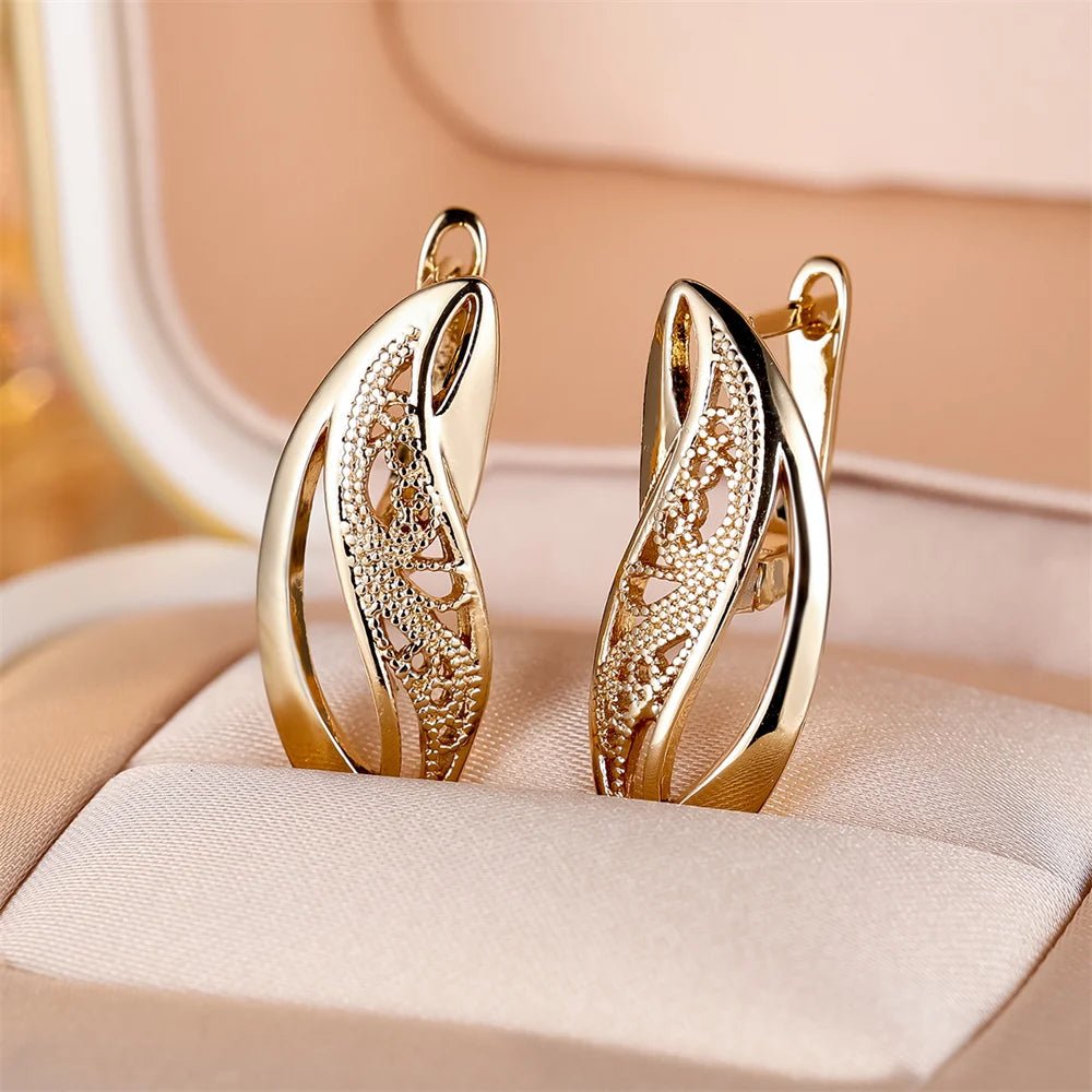 💎 Boucles d'Oreilles Zircon Luxe Femme - Élégance Premium - FoytiShop