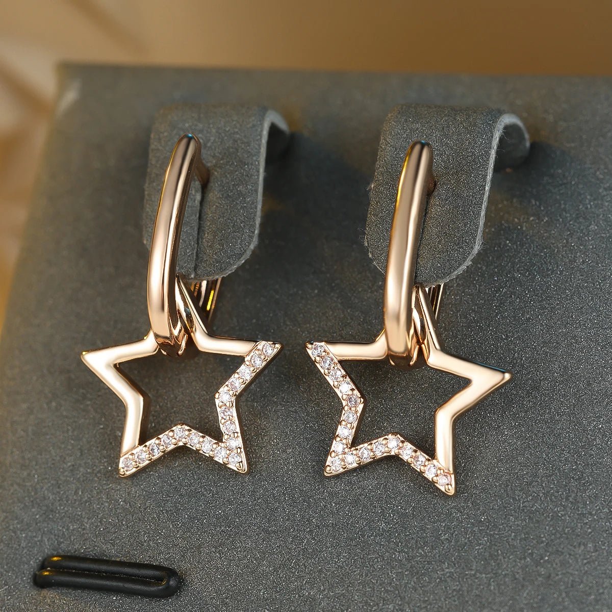 💎 Boucles d'Oreilles Zircon Rondes Femme - Classique Élégant - FoytiShop