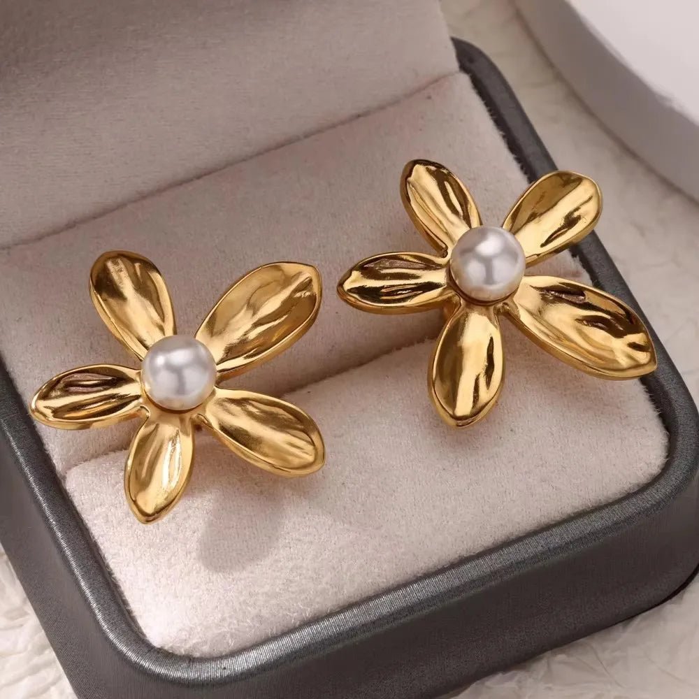 💎 Boucles d'Oreilles Zircon Rondes Luxe Femme - Classique Élégant - FoytiShop