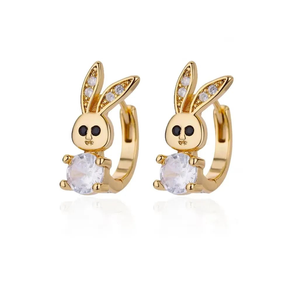 💎 Boucles d'Oreilles Zircon Rondes Luxe Femme - Classique Élégant - FoytiShop