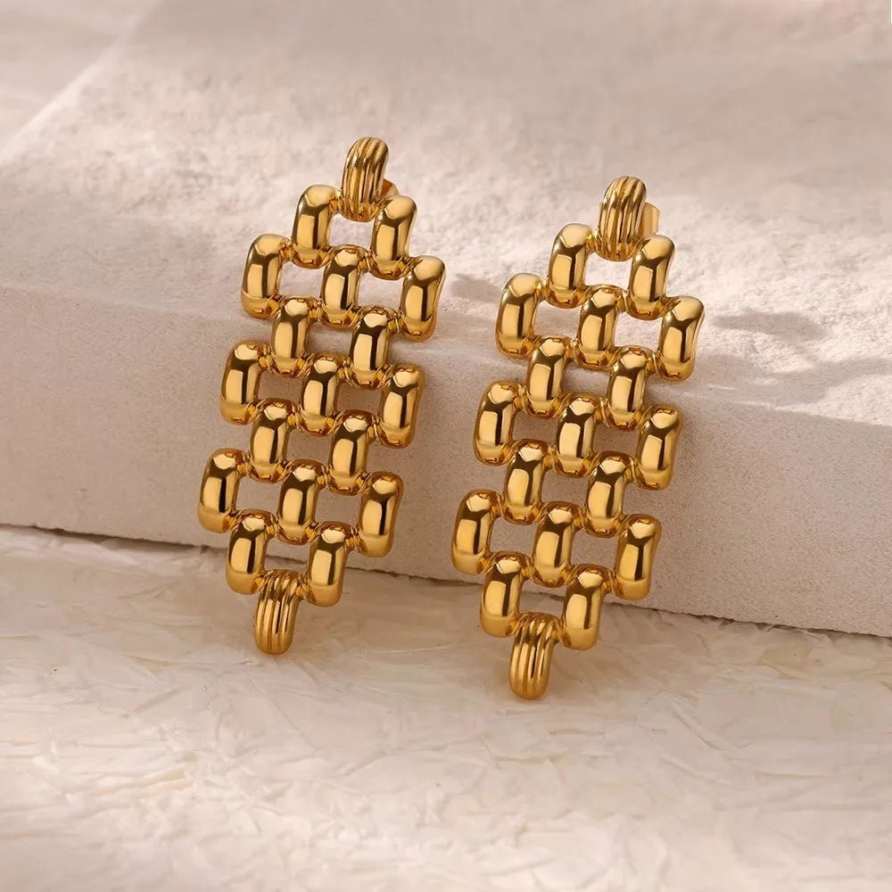 💎 Boucles d'Oreilles Zircon Rondes Luxe Femme - Classique Élégant - FoytiShop