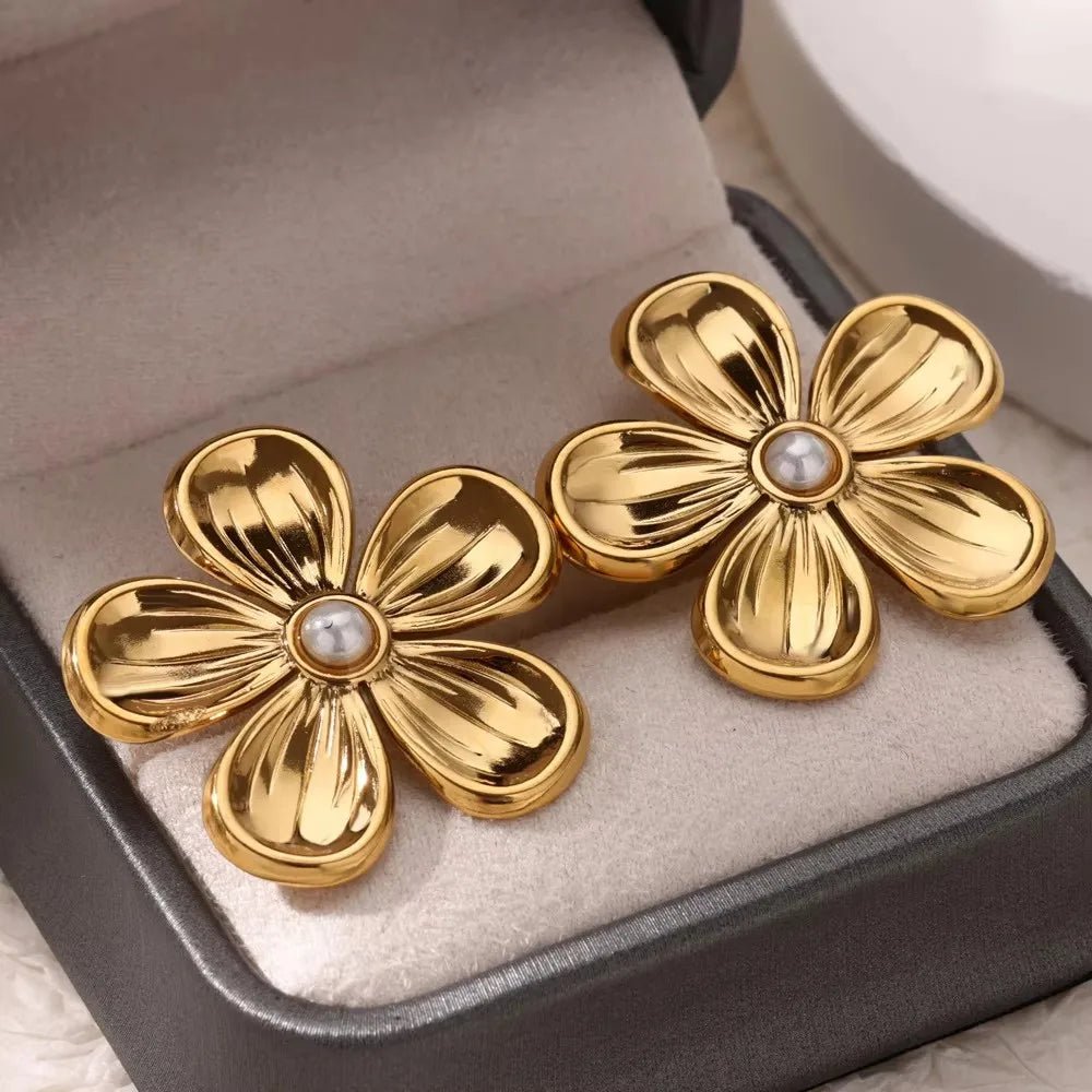 💎 Boucles d'Oreilles Zircon Rondes Luxe Femme - Classique Élégant - FoytiShop