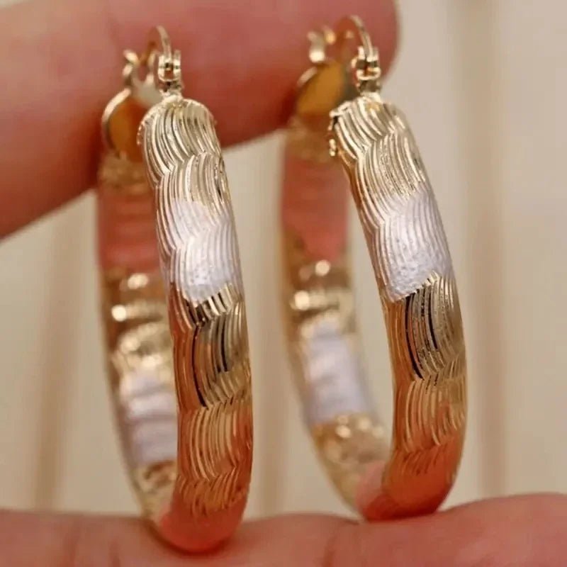Boucles Élégance Délicate — Style Minimaliste - FoytiShop
