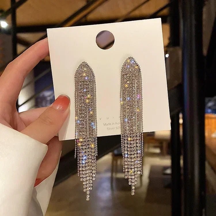 Boucles Élégance Délicate — Style Minimaliste - noire doré - FoytiShop