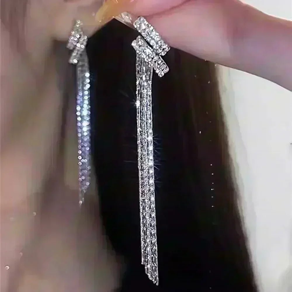 Boucles Élégance Délicate — Style Minimaliste - noire doré - FoytiShop