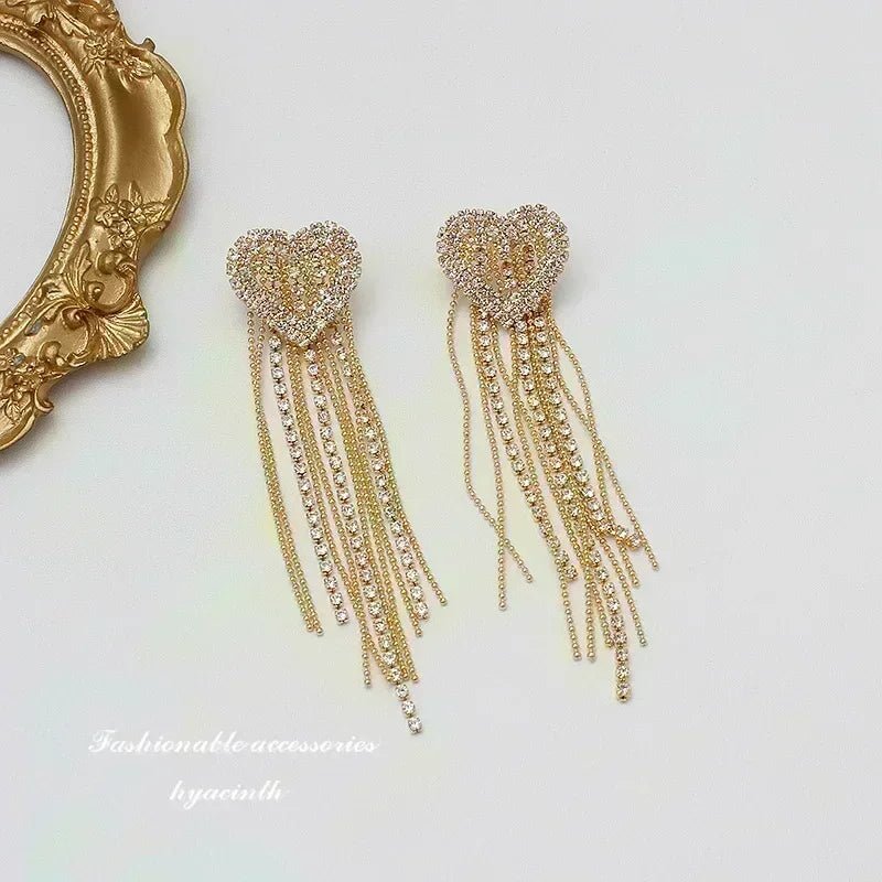 Boucles Élégance Délicate — Style Minimaliste - noire doré - FoytiShop