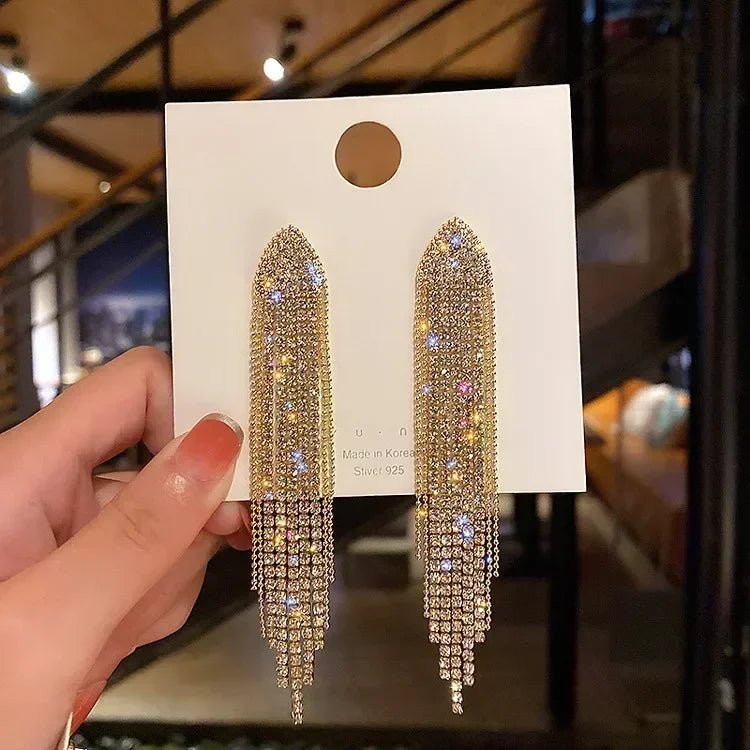 Boucles Élégance Délicate — Style Minimaliste - noire doré - FoytiShop