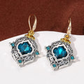 Boucles turquoise chic - FoytiShop