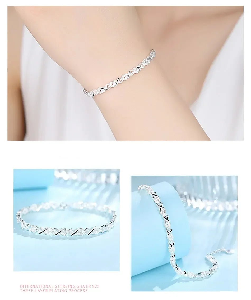 Bracelet Argent 925 à Breloques - Femme - FoytiShop