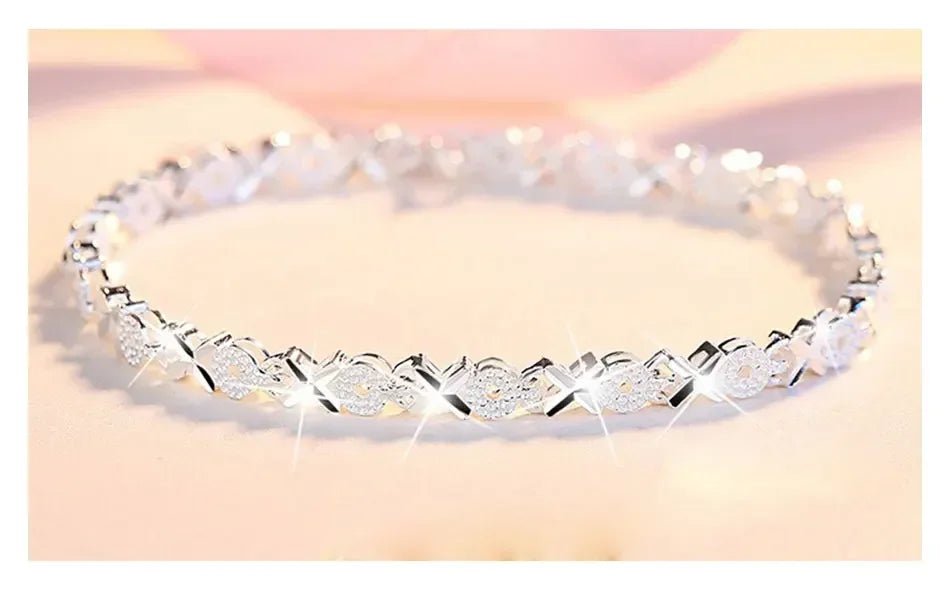 Bracelet Argent 925 à Breloques - Femme - FoytiShop