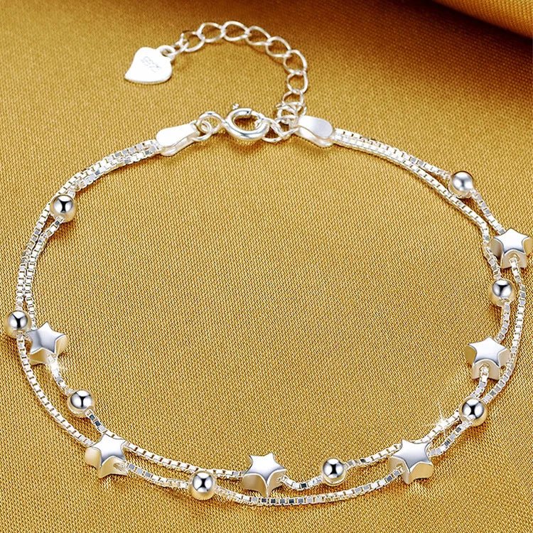 Bracelet Argent 925 à Breloques - Femme - FoytiShop