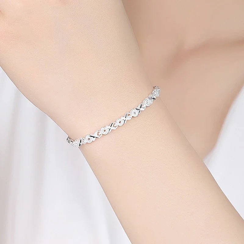 Bracelet Argent 925 à Breloques - Femme - FoytiShop