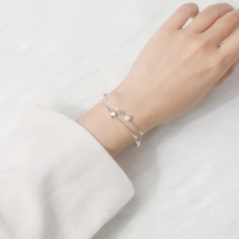 Bracelet Argent 925 à Breloques - Femme - FoytiShop