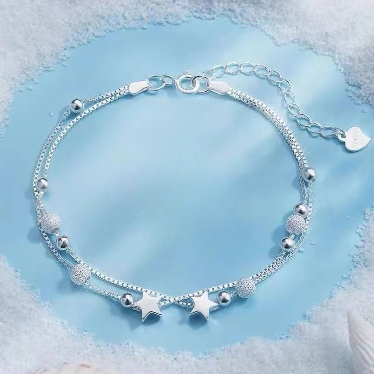 Bracelet Argent 925 Écran de Paon - Femme - FoytiShop