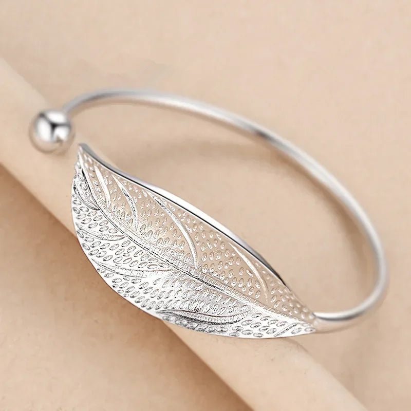 Bracelet Argent 925 Écran de Paon - Femme - FoytiShop