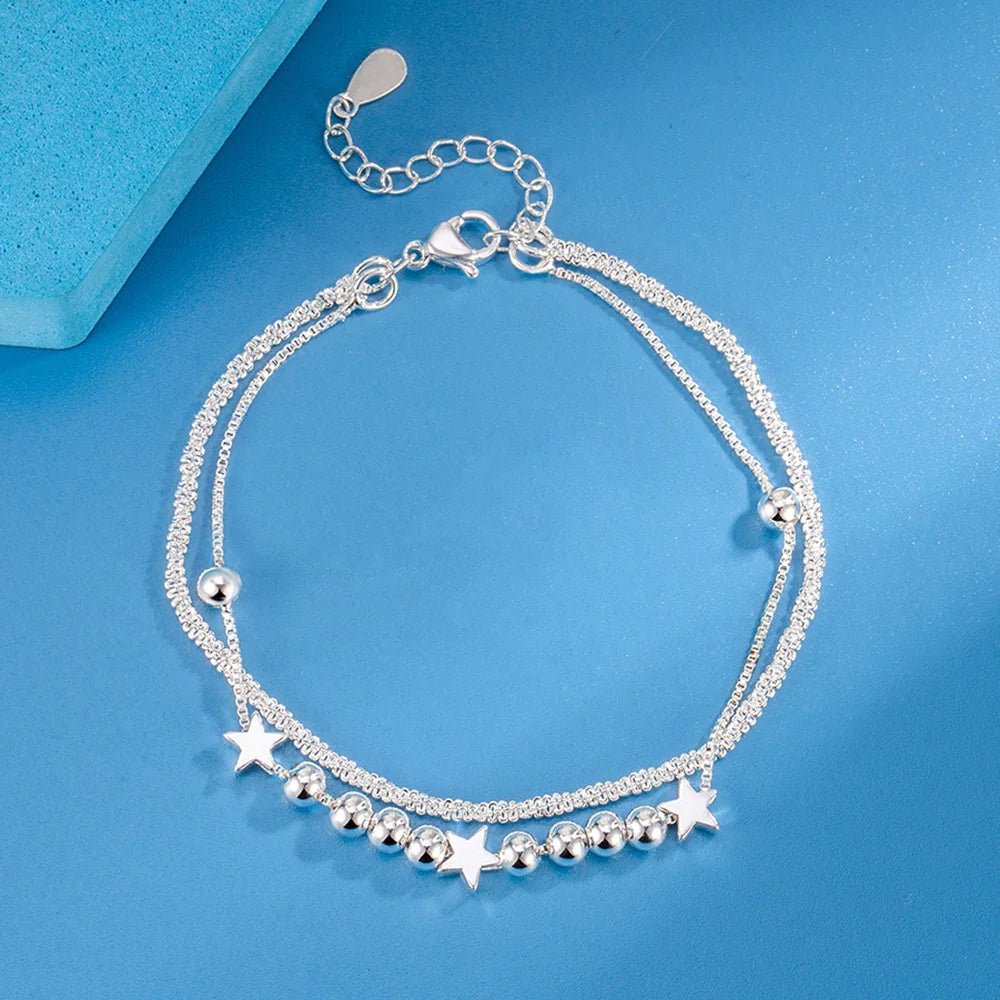 Bracelet Argent 925 Scintillant - Femme - FoytiShop