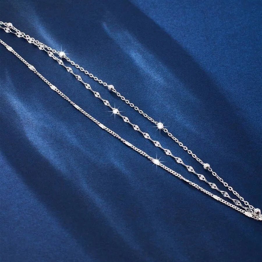 Bracelet Argent 925 Scintillant - Femme - FoytiShop