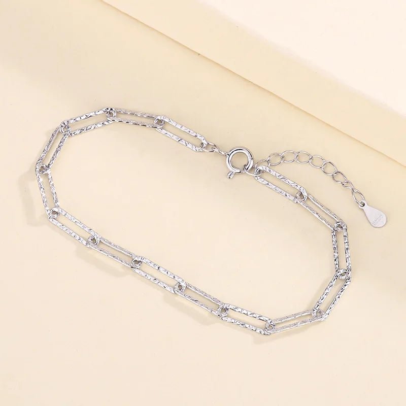 Bracelet Argent 925 Scintillant - Femme - FoytiShop