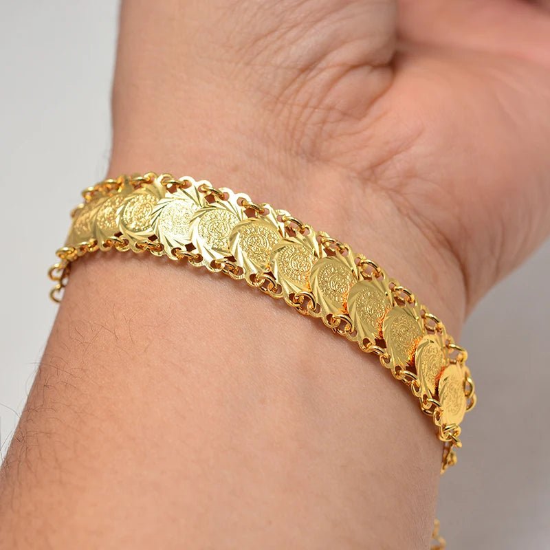 Bracelet Doré Perlé — Élégance Délicate - FoytiShop