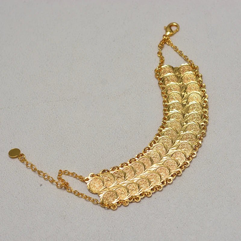 Bracelet Doré Perlé — Élégance Délicate - FoytiShop