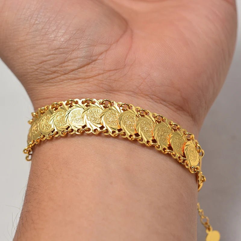 Bracelet Doré Perlé — Élégance Délicate - FoytiShop