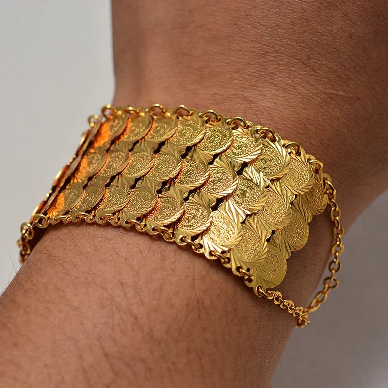 Bracelet Doré Perlé — Élégance Délicate - FoytiShop