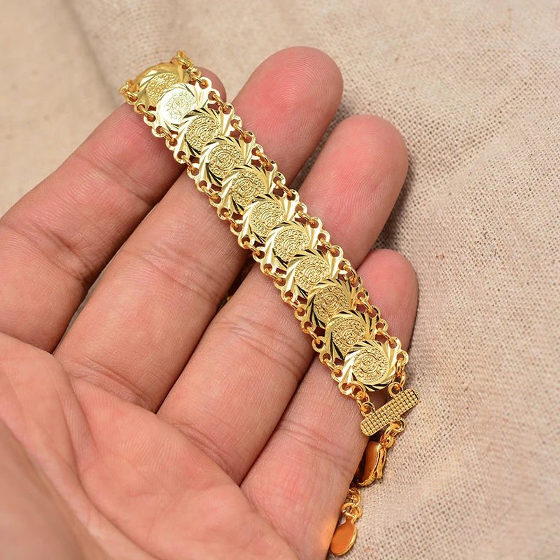 Bracelet Doré Perlé — Élégance Délicate - FoytiShop