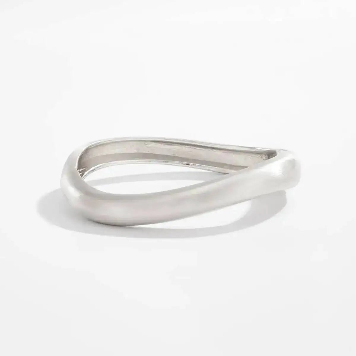 Bracelet Métal Givré Couleur Or – Style Hip Hop Punk Empilable Femme - FoytiShop