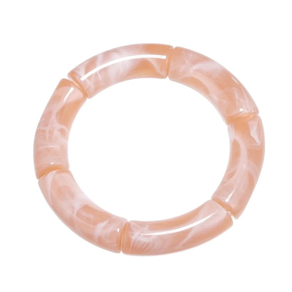 Bracelet Perlé Acrylique à Breloques – Style Mode Femme - FoytiShop