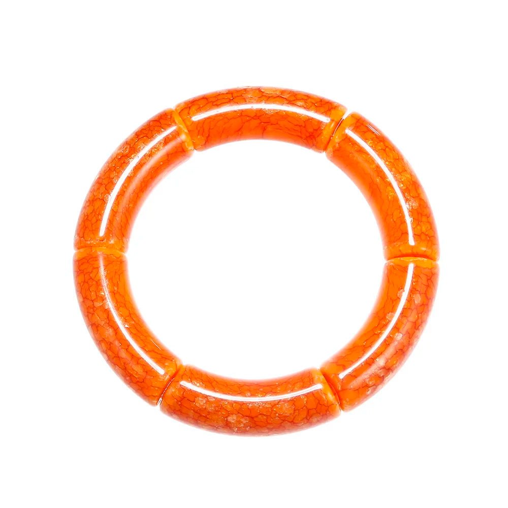 Bracelet Perlé Acrylique à Breloques – Style Mode Femme - FoytiShop