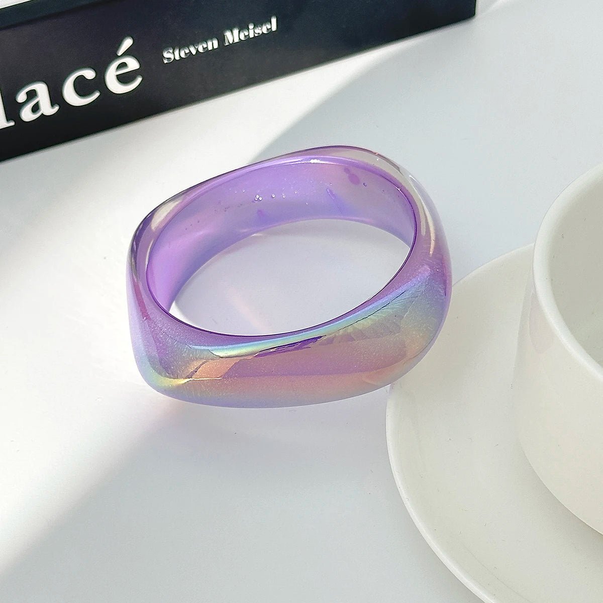 Bracelets Géométriques Résine Transparente – 7 Styles Boho Femme - FoytiShop