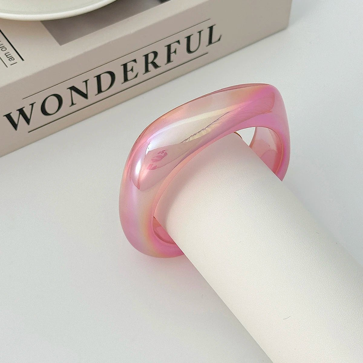 Bracelets Géométriques Résine Transparente – 7 Styles Boho Femme - FoytiShop