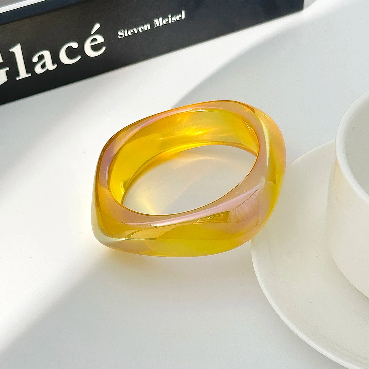 Bracelets Géométriques Résine Transparente – 7 Styles Boho Femme - FoytiShop