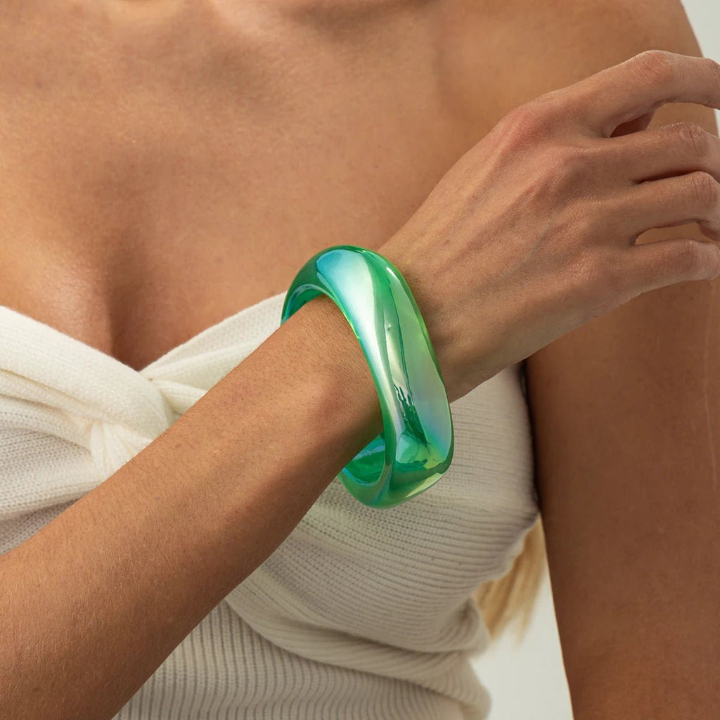 Bracelets Géométriques Résine Transparente – 7 Styles Boho Femme - FoytiShop