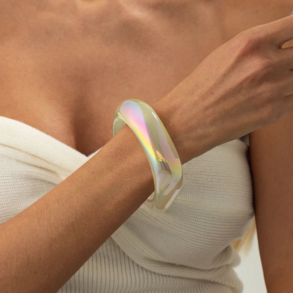 Bracelets Géométriques Résine Transparente – 7 Styles Boho Femme - FoytiShop