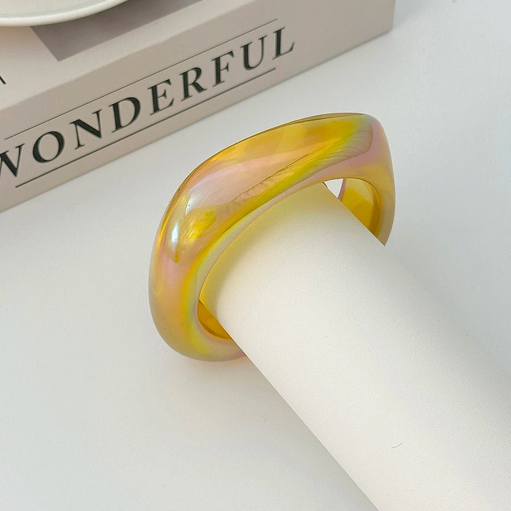 Bracelets Géométriques Résine Transparente – 7 Styles Boho Femme - FoytiShop