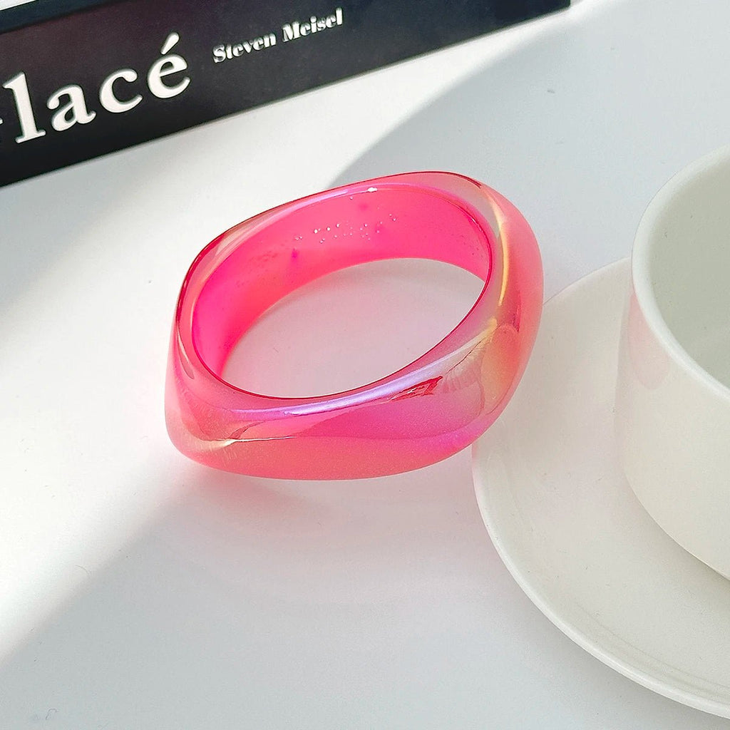 Bracelets Géométriques Résine Transparente – 7 Styles Boho Femme - FoytiShop