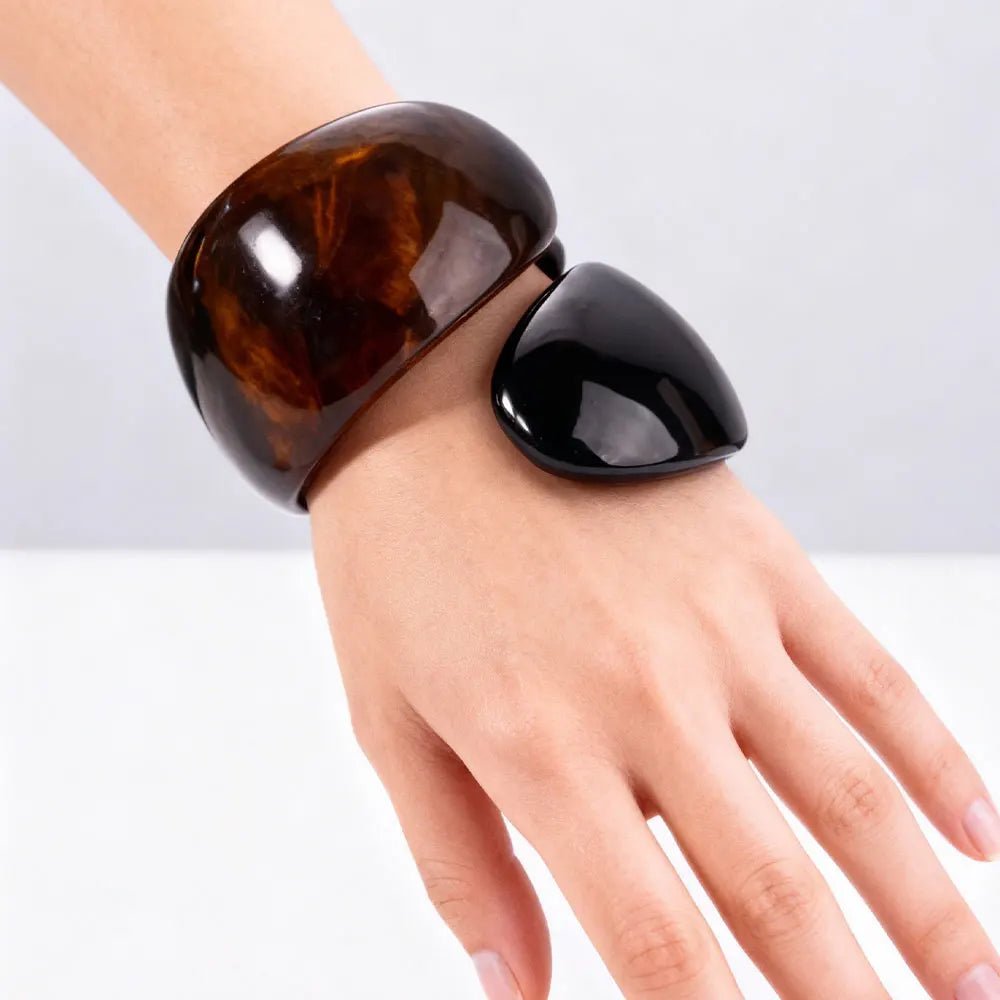 Bracelets Résine Acrylique Colorés – Style Boho Punk Femme - FoytiShop