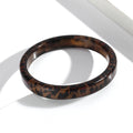🐆 Bracelets Ronds Vintage Résine Léopard Femme - Bijoux Mode 2026 - FoytiShop