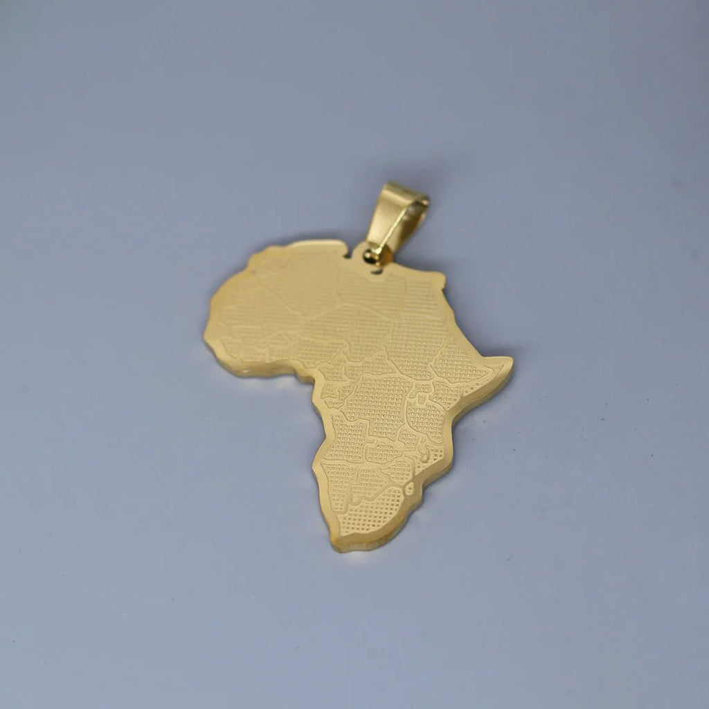 🌍 Breloques Africaines Créatives Carte - Colliers Bracelets Bijoux Artisanaux - FoytiShop
