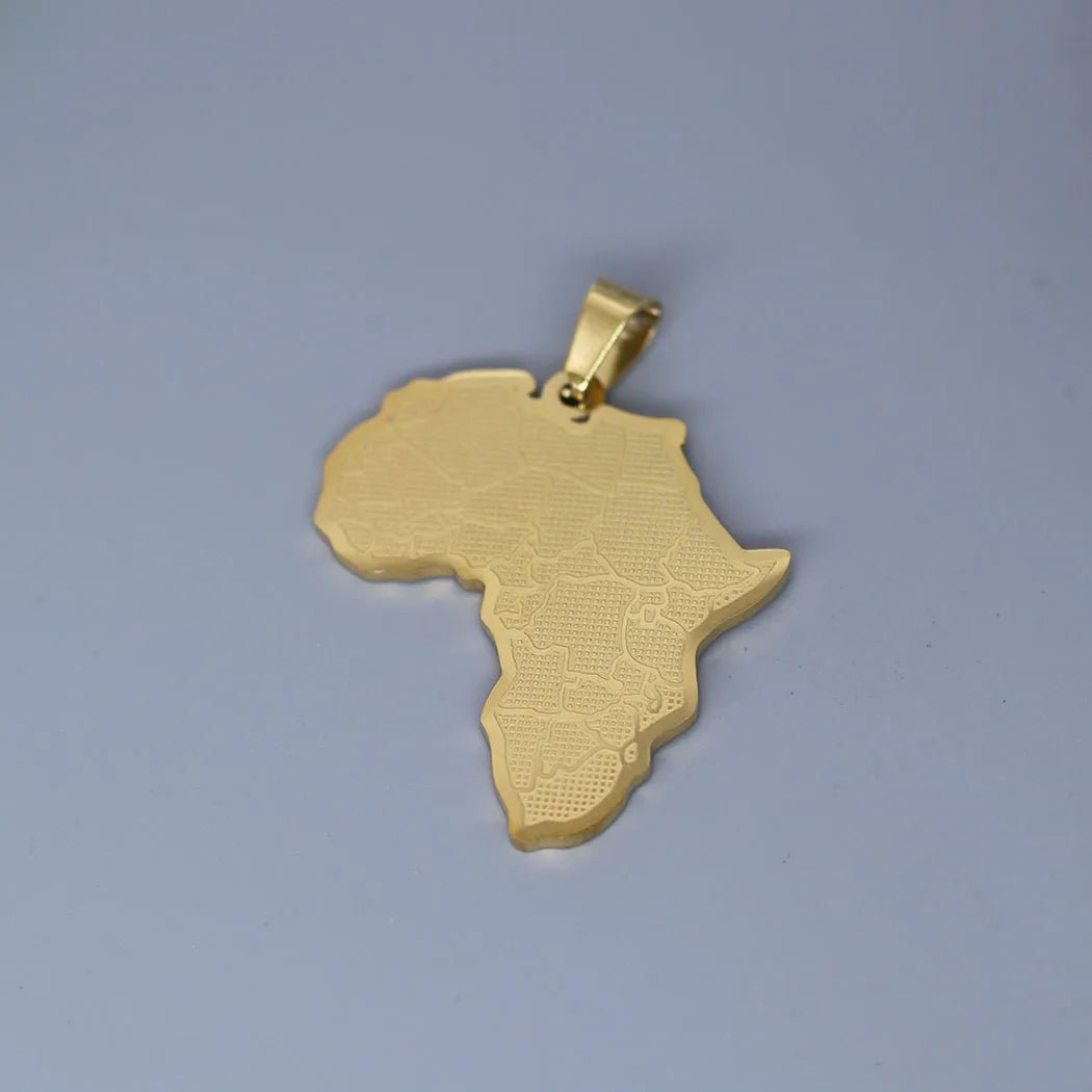 🌍 Breloques Africaines Créatives Carte - Colliers Bracelets Bijoux Artisanaux - FoytiShop