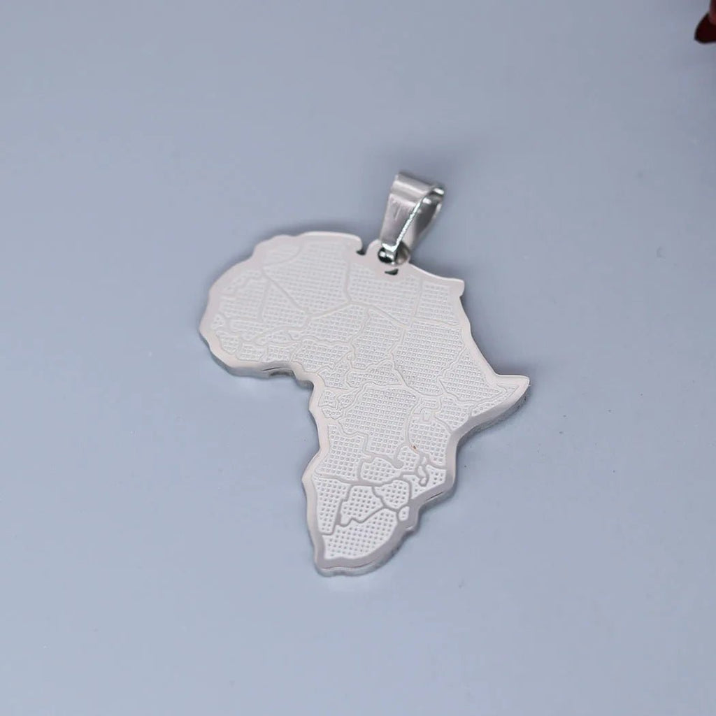 🌍 Breloques Africaines Créatives Carte - Colliers Bracelets Bijoux Artisanaux - FoytiShop
